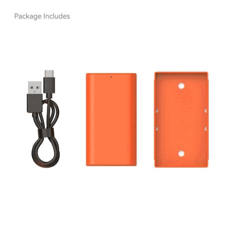 SmallRig 4971 - zamiennik akumulatora NP-F550, USB-C, 3500mAh, pomarańczowy_4